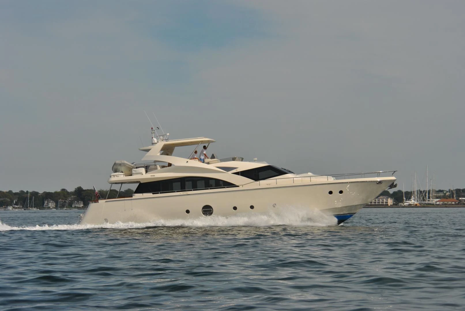 a boat on the water aboard KRYSKAR Yacht for Sale
