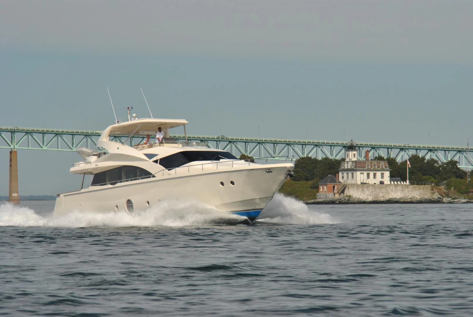 a boat on the water aboard KRYSKAR Yacht for Sale