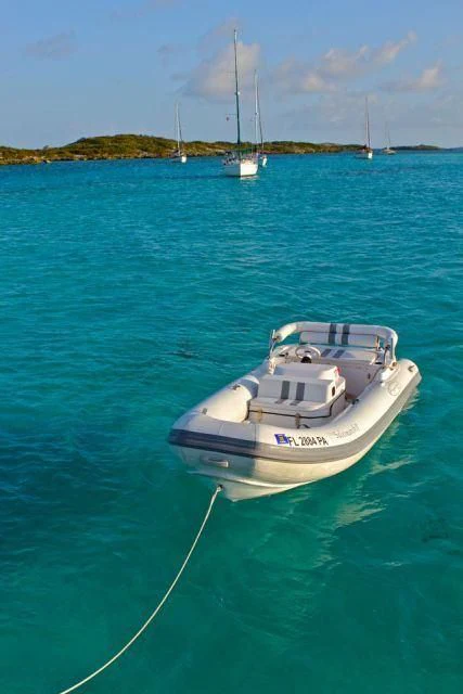 a boat on the water aboard COMPANIONSHIP Yacht for Sale