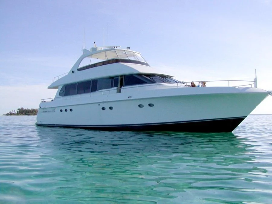 a boat on the water aboard COMPANIONSHIP Yacht for Sale