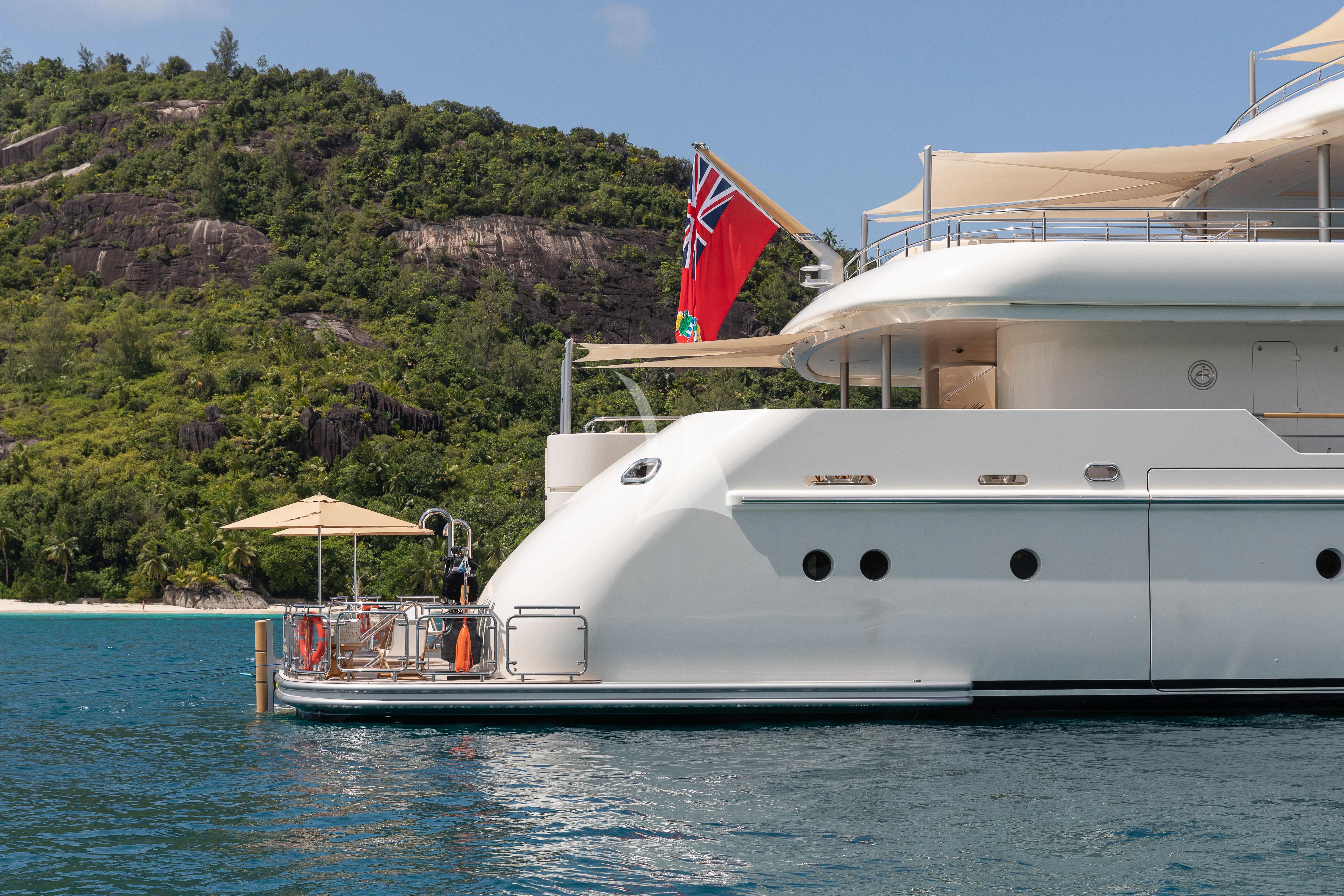 a boat on the water aboard ROMEA Yacht for Sale