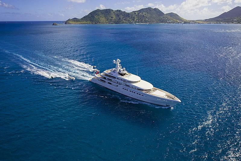 a boat on the water aboard ROMEA Yacht for Sale