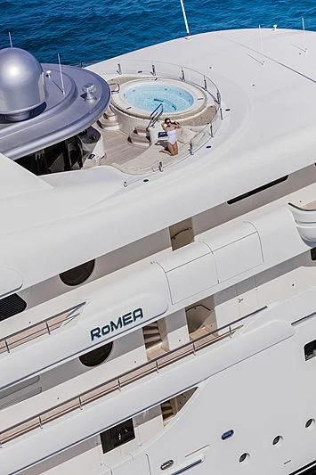diagram aboard ROMEA Yacht for Sale