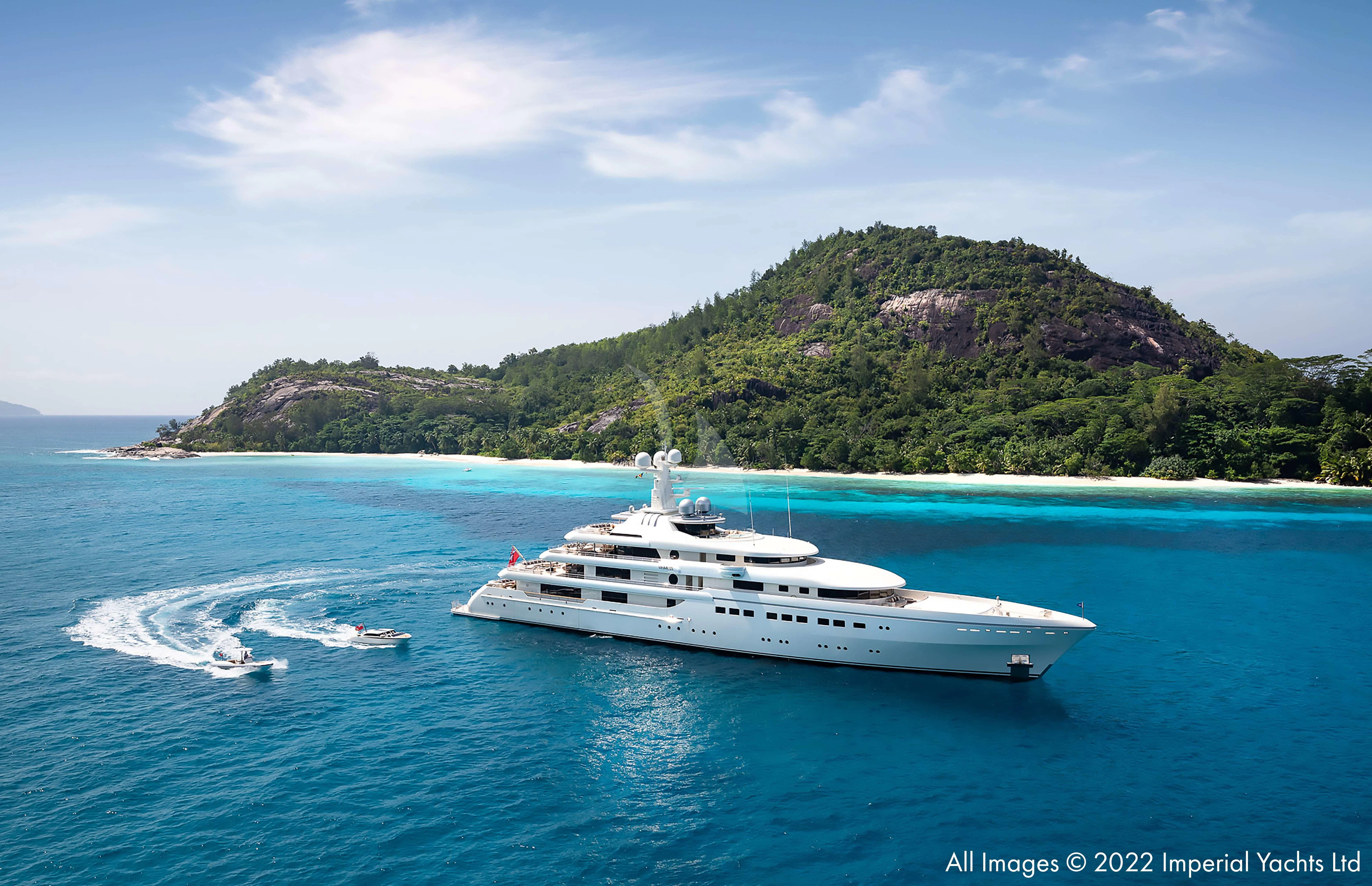 a boat on the water aboard ROMEA Yacht for Sale