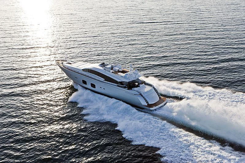 a boat on the water aboard LE CAPRICE IV Yacht for Sale