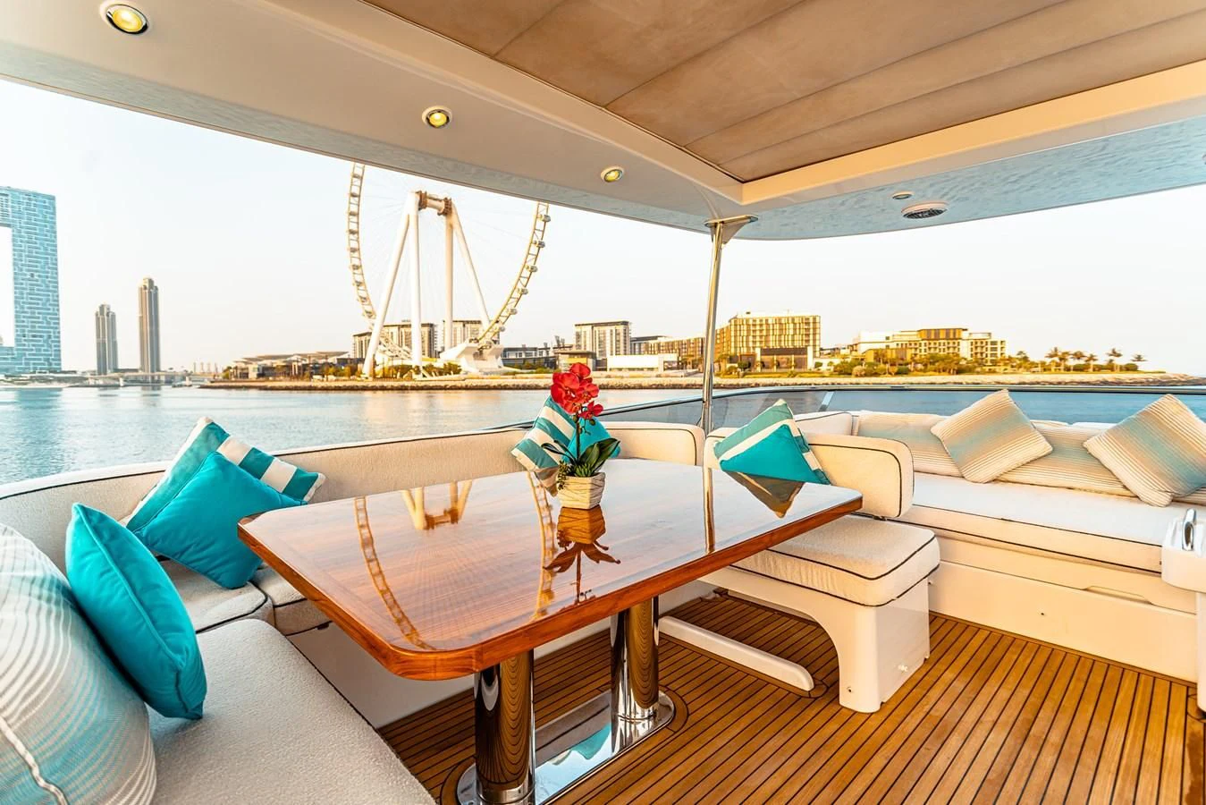 a boat on the water aboard FAT BOY Yacht for Sale