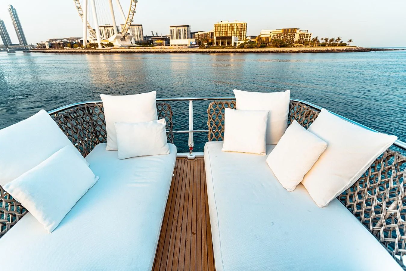 a boat on the water aboard FAT BOY Yacht for Sale