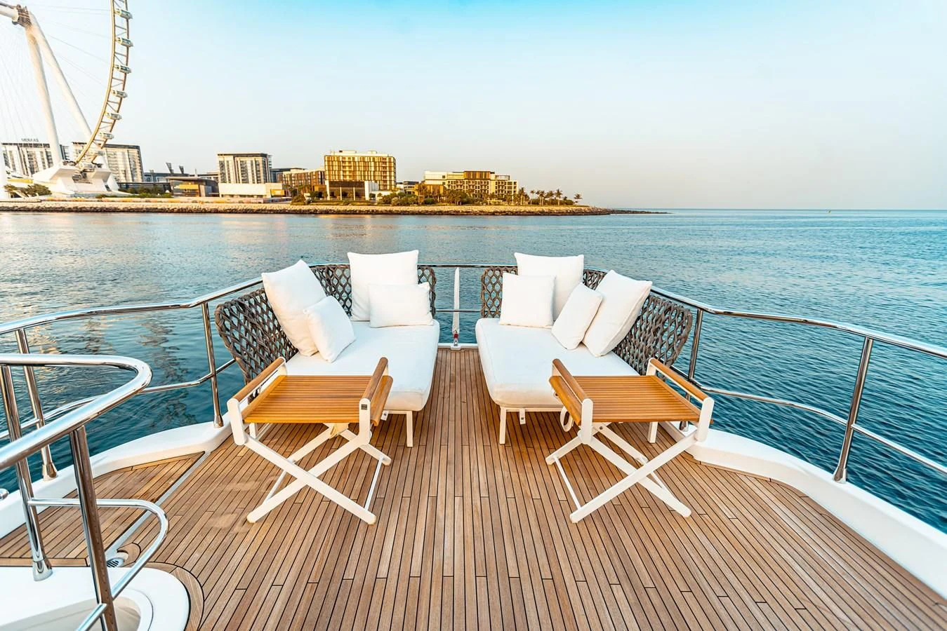 a boat on the water aboard FAT BOY Yacht for Sale