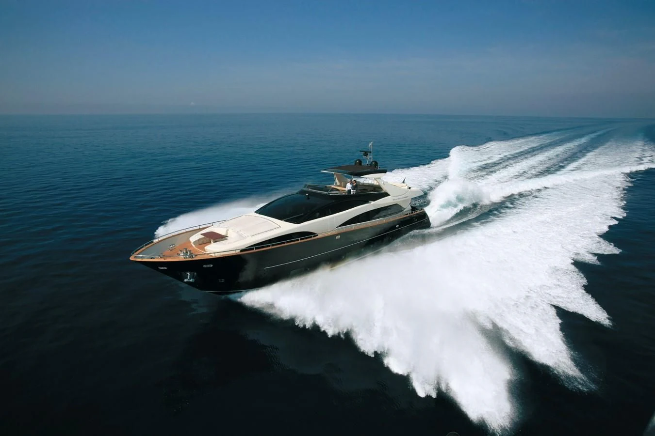 a space shuttle on a ship aboard TAURUS Yacht for Sale