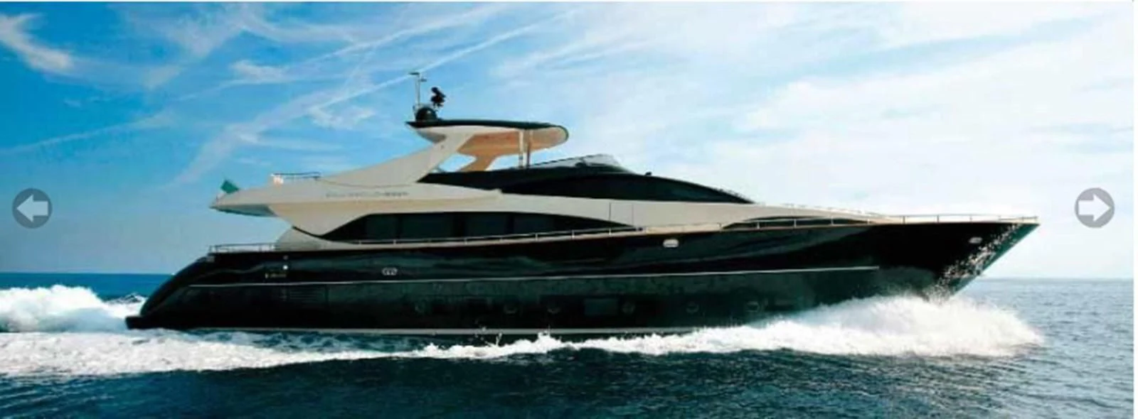 a futuristic looking ship aboard TAURUS Yacht for Sale