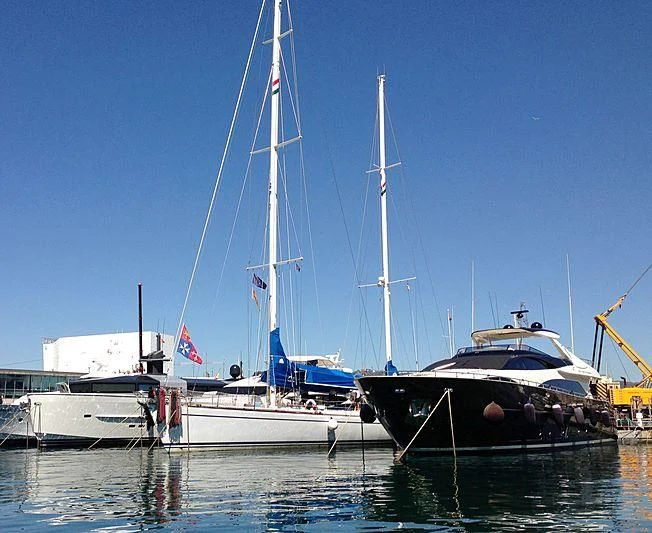 boats in the water aboard TAURUS Yacht for Sale