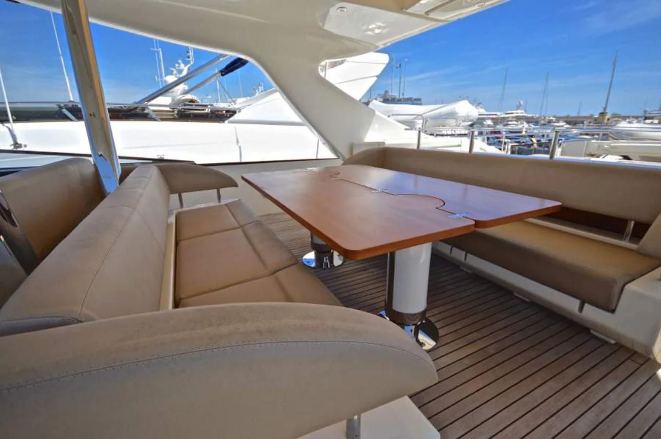the inside of a boat aboard TAURUS Yacht for Sale