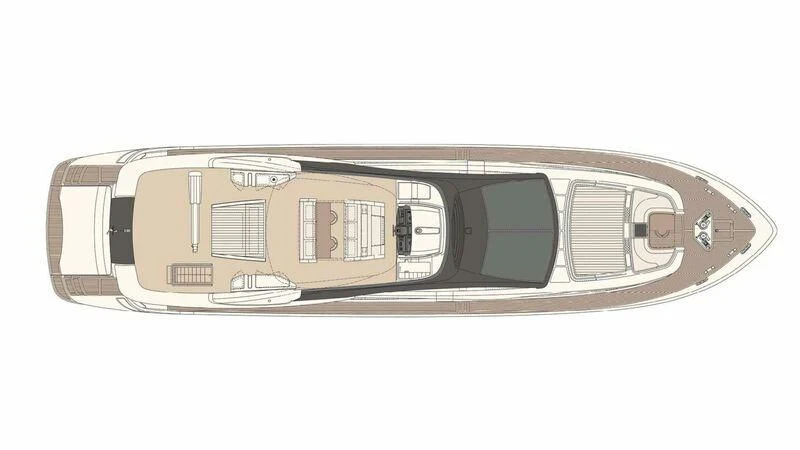 a close-up of a car aboard TAURUS Yacht for Sale