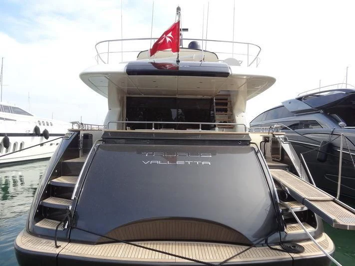 a boat on the water aboard TAURUS Yacht for Sale