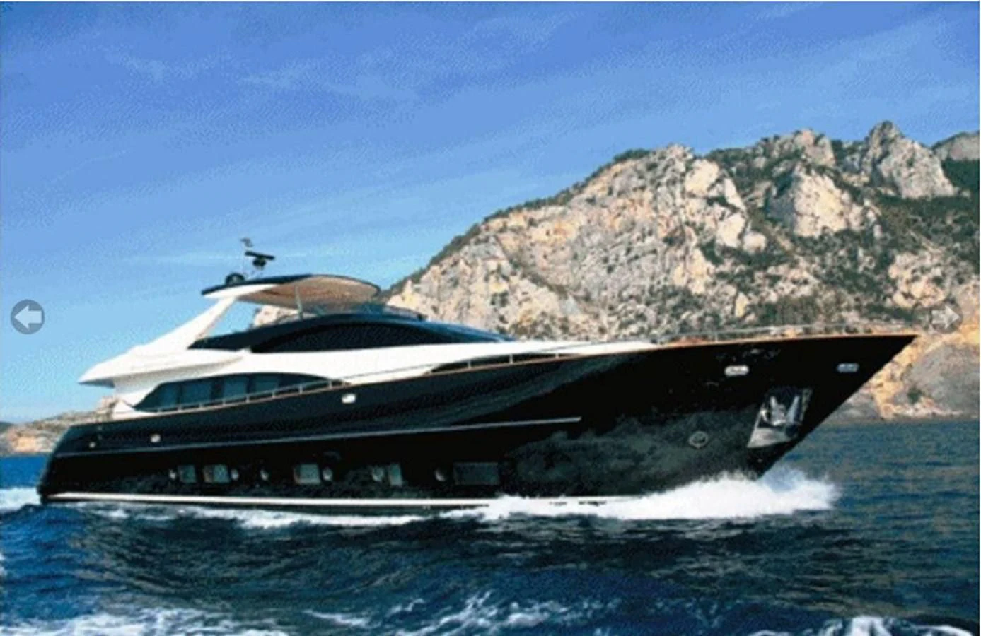 a boat on water aboard TAURUS Yacht for Sale