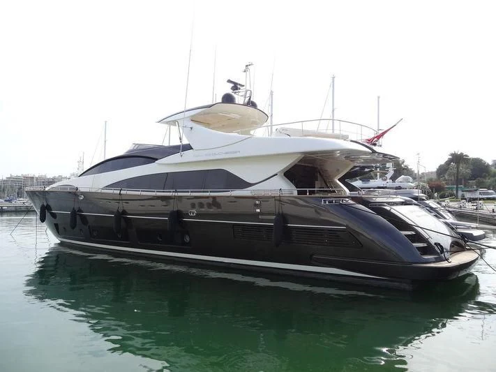 a boat on the water aboard TAURUS Yacht for Sale