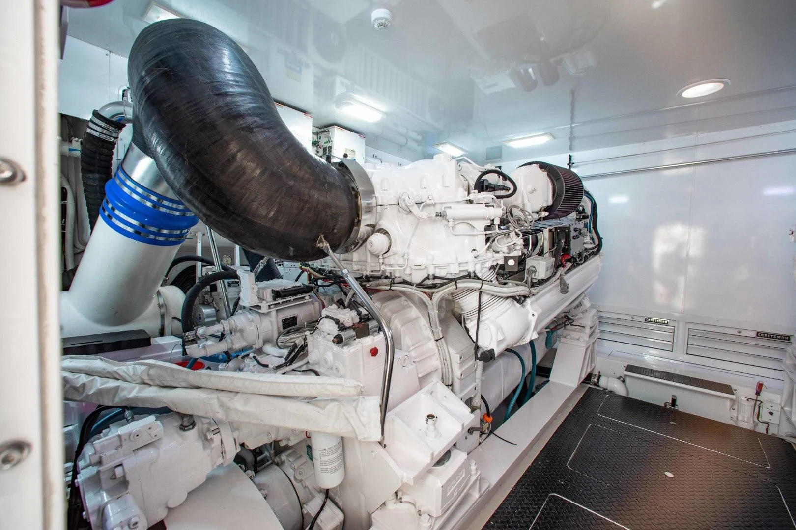 a close-up of a machine aboard BIMINI BABE Yacht for Sale