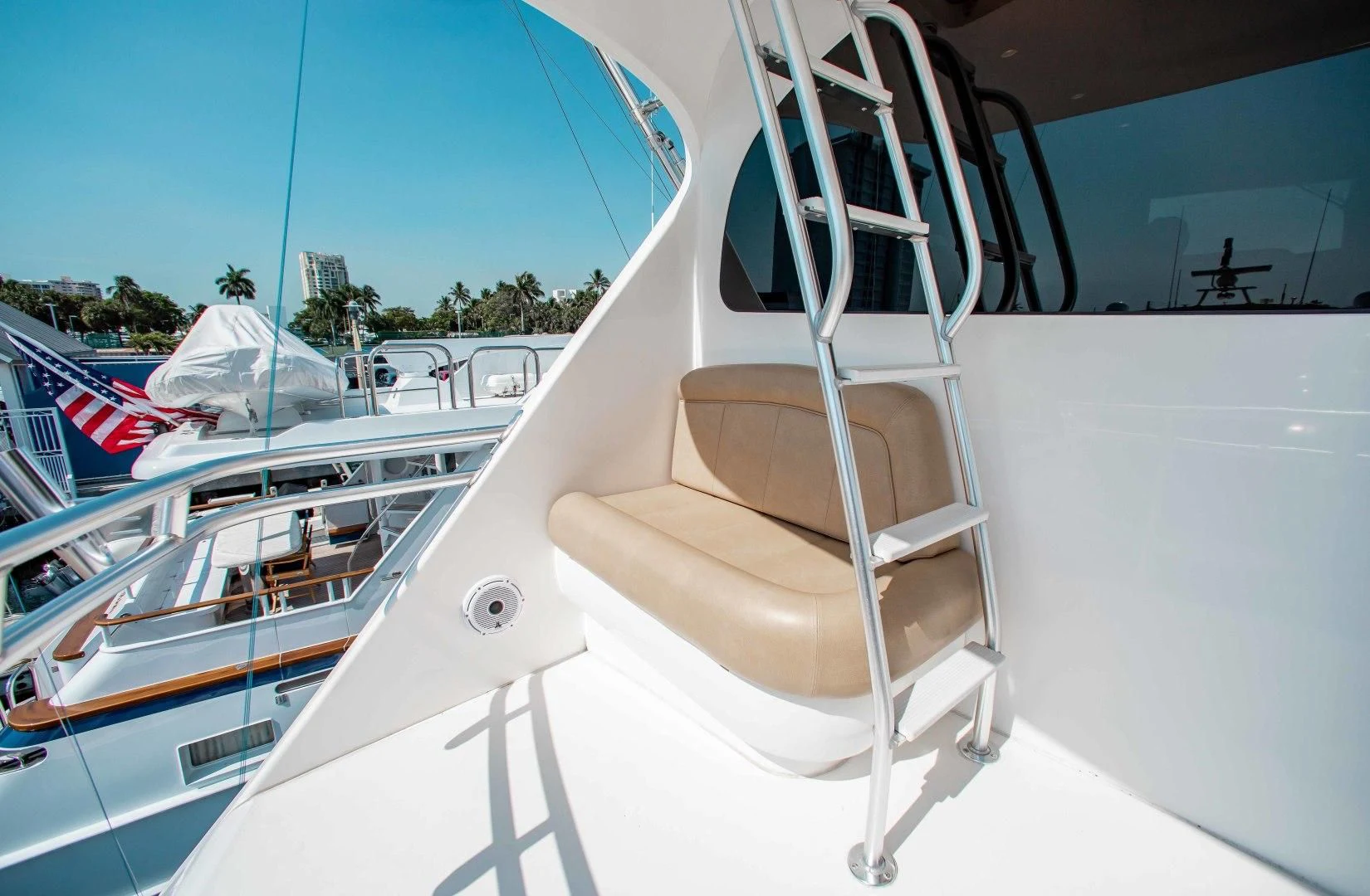a boat on the water aboard BIMINI BABE Yacht for Sale