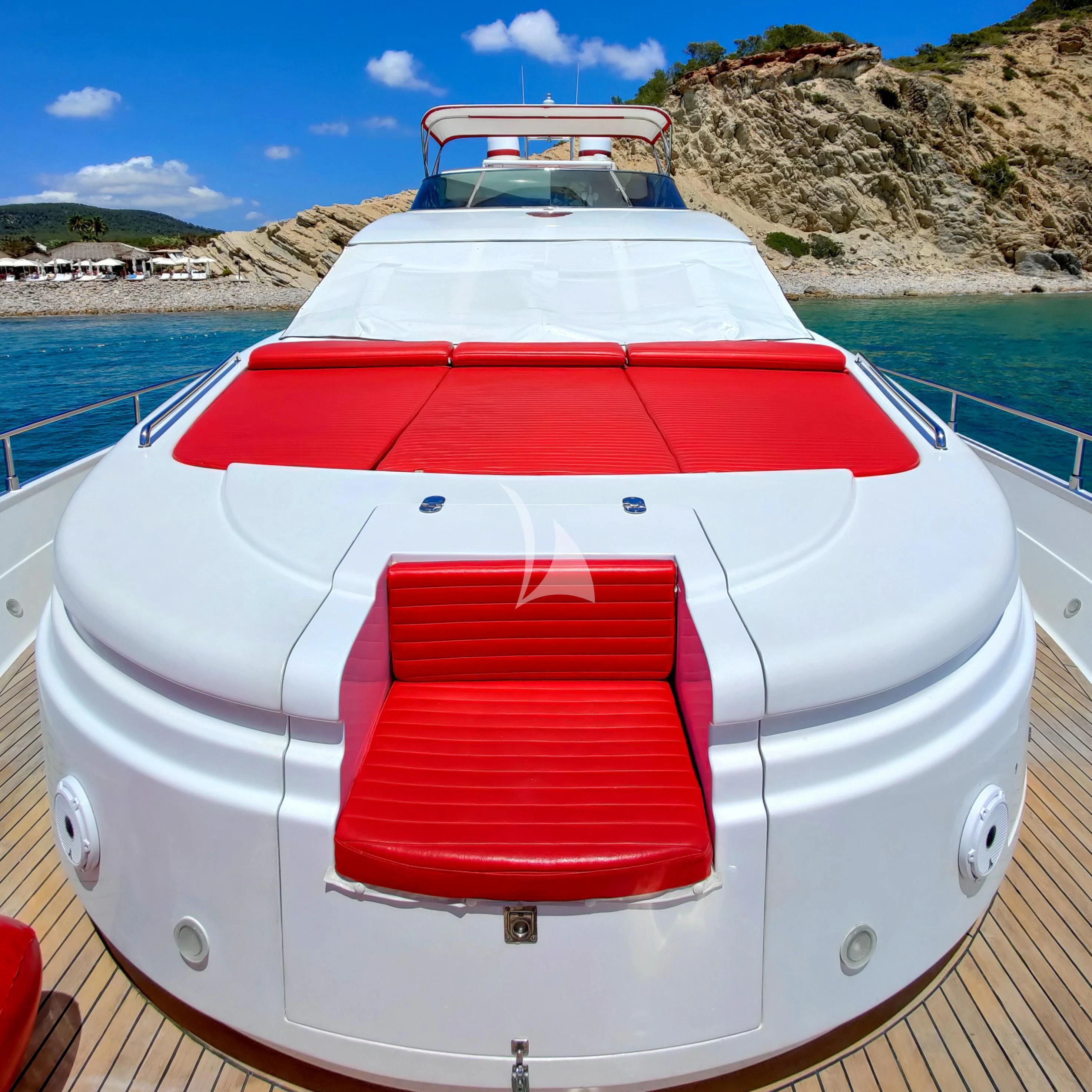 a boat on a body of water aboard GEMINIS Yacht for Sale