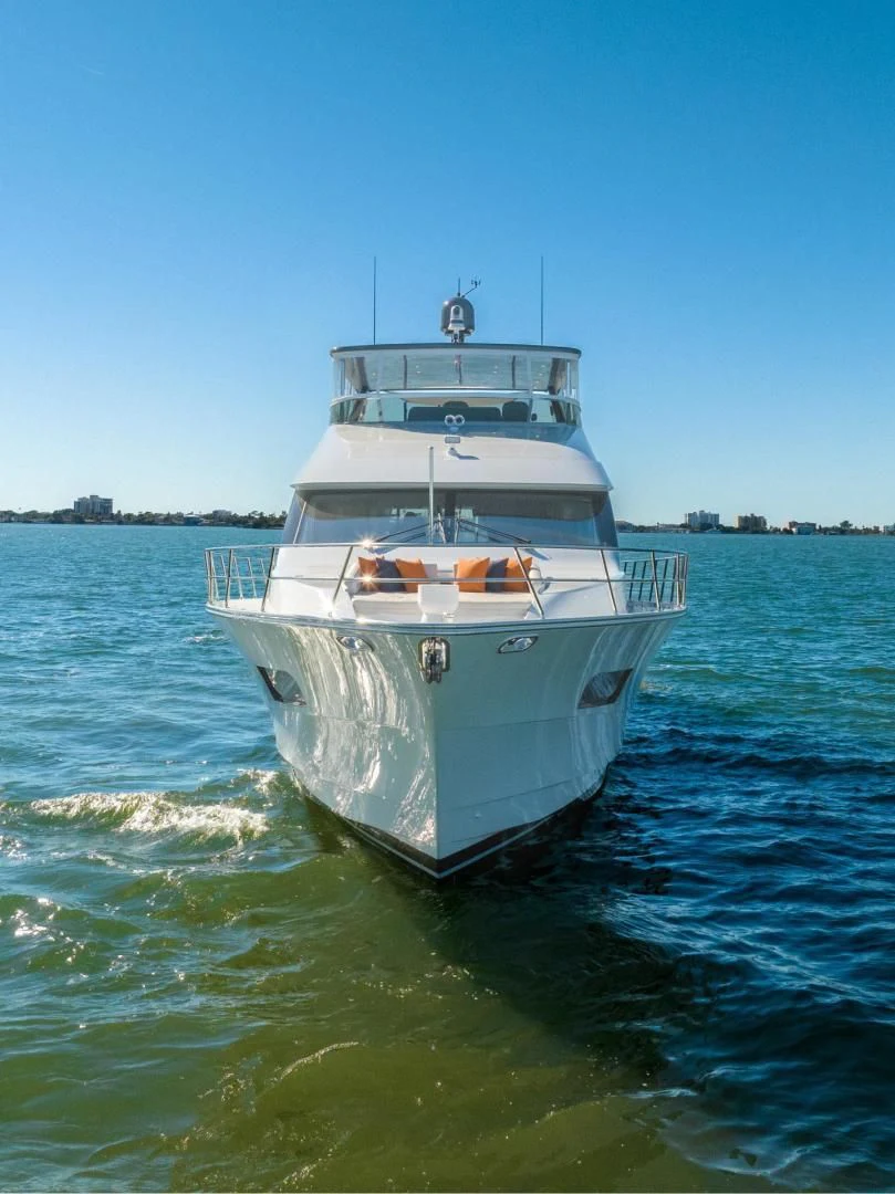 a boat in the water aboard MY 3 GALS Yacht for Sale