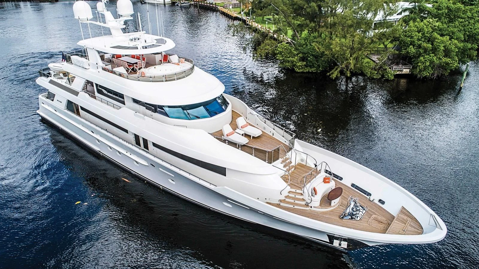 a boat on the water aboard DRILLER Yacht for Sale