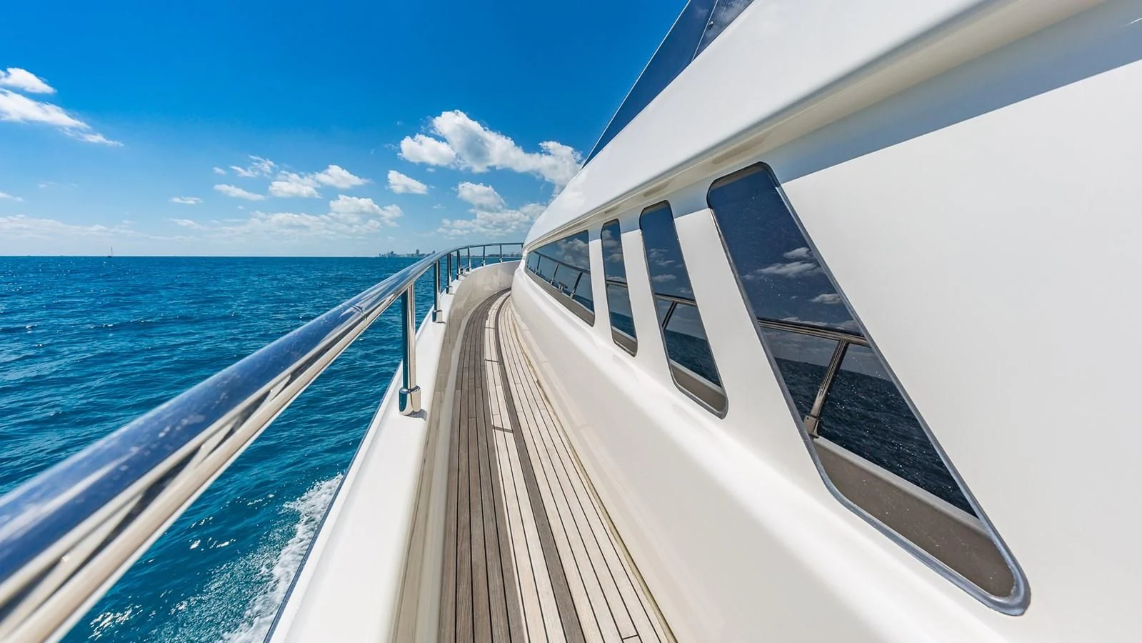 a boat on the water aboard GOLDEN BELLE Yacht for Sale
