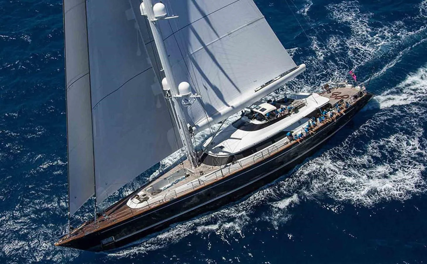 a ship on the water aboard SERENDIPITY I Yacht for Charter