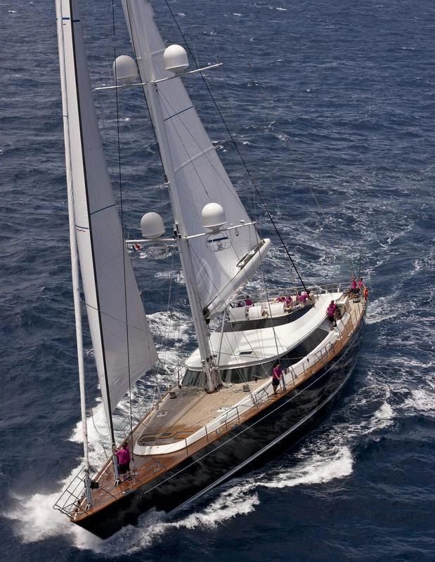 a sailboat on the water aboard SERENDIPITY I Yacht for Charter