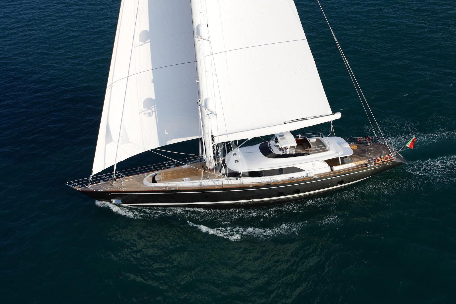 a sailboat on the water aboard SERENDIPITY I Yacht for Charter