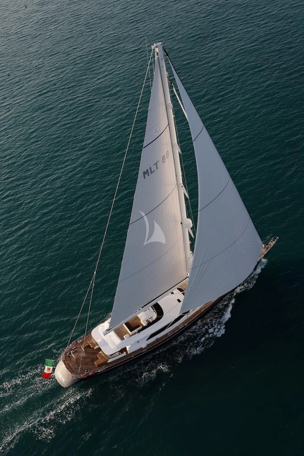 a sailboat on the water aboard SERENDIPITY I Yacht for Charter