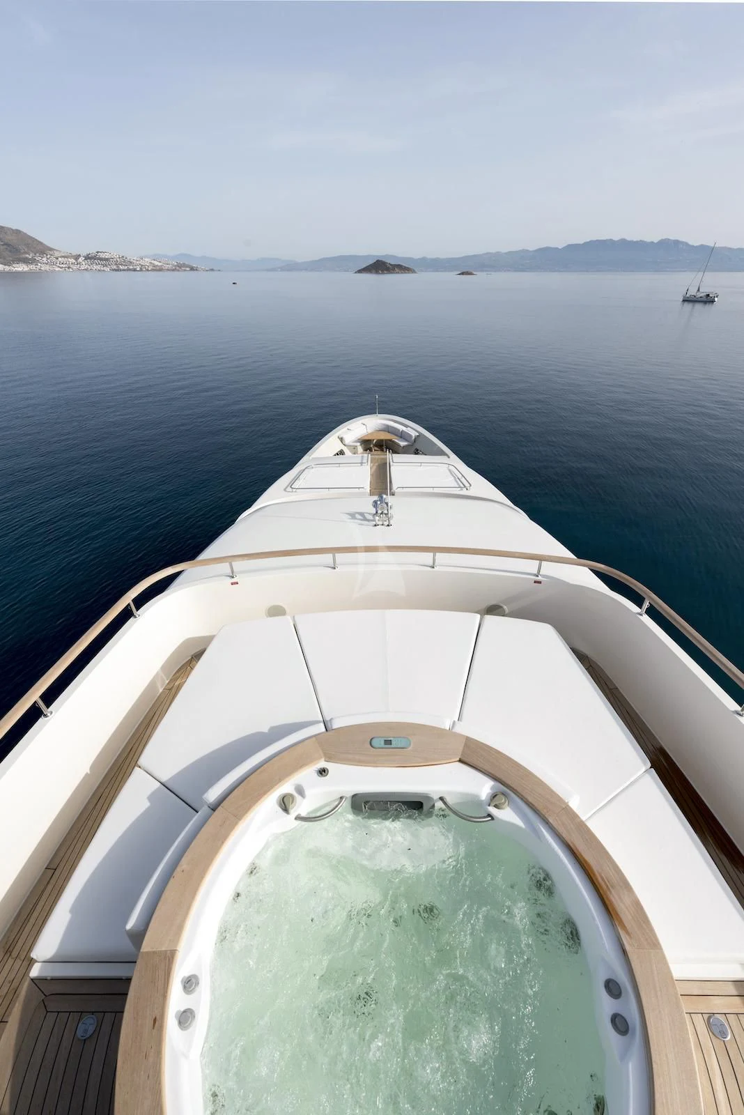 a boat on the water aboard THERAPY Yacht for Sale