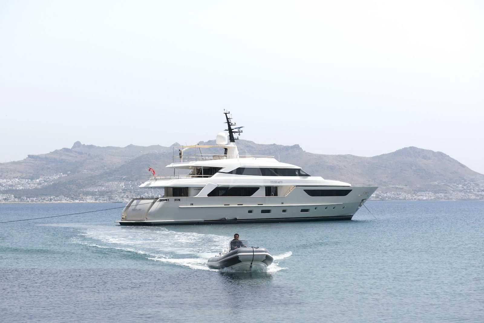 a boat on the water aboard THERAPY Yacht for Sale