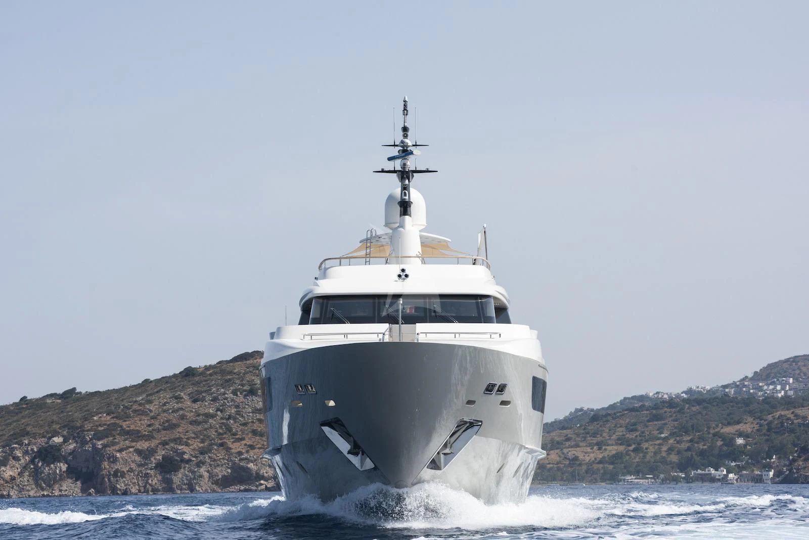 a ship on the water aboard THERAPY Yacht for Sale