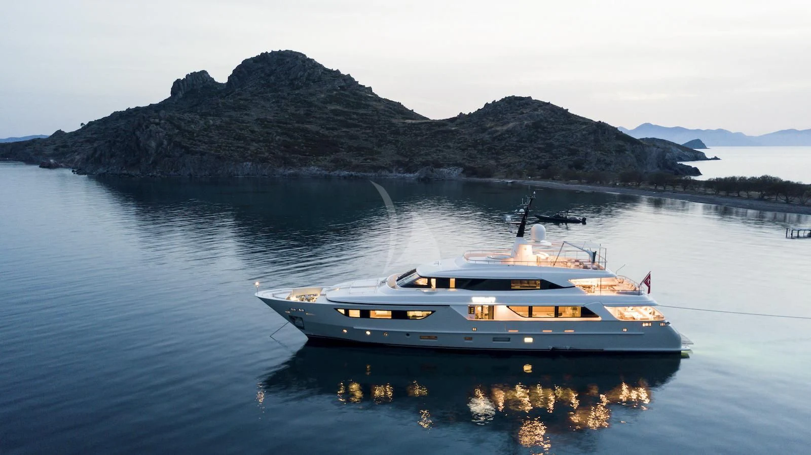 a boat on the water aboard THERAPY Yacht for Sale