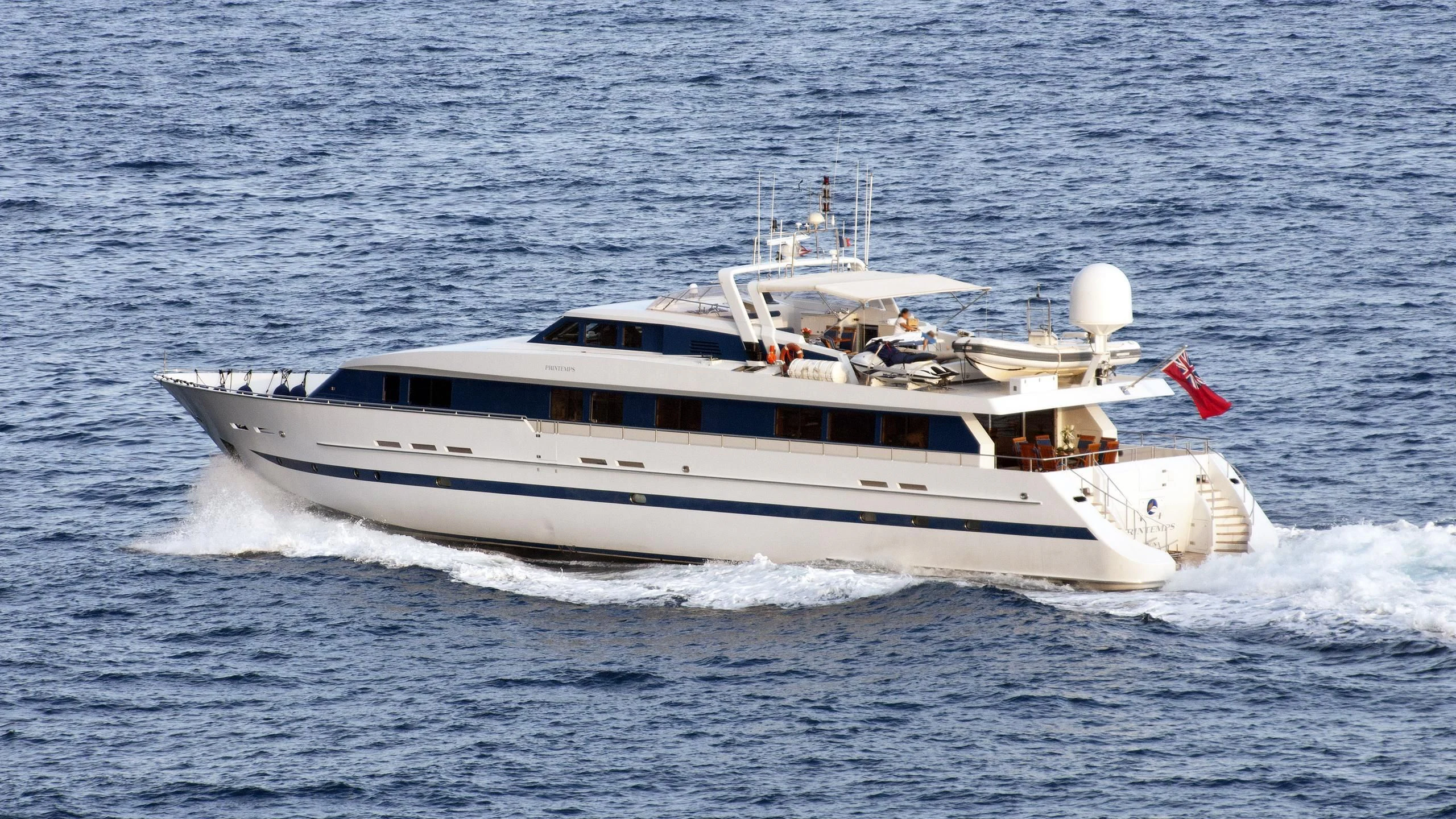 a boat on the water aboard ESRA Yacht for Sale