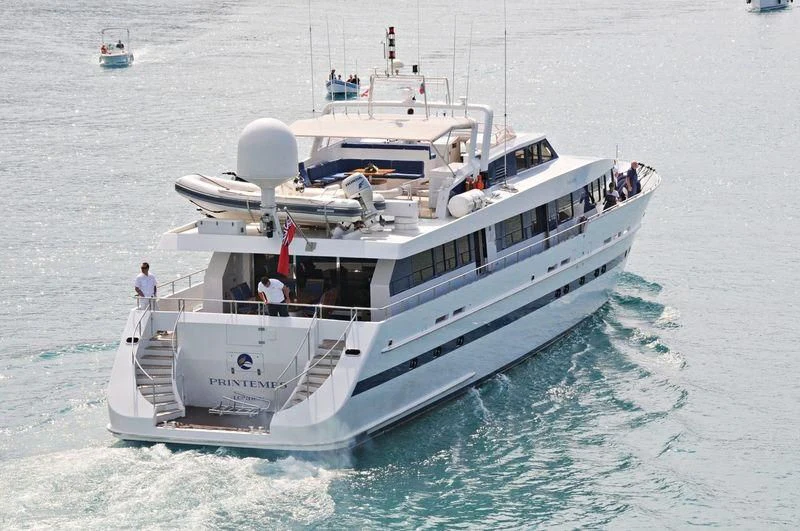 a boat on the water aboard ESRA Yacht for Sale