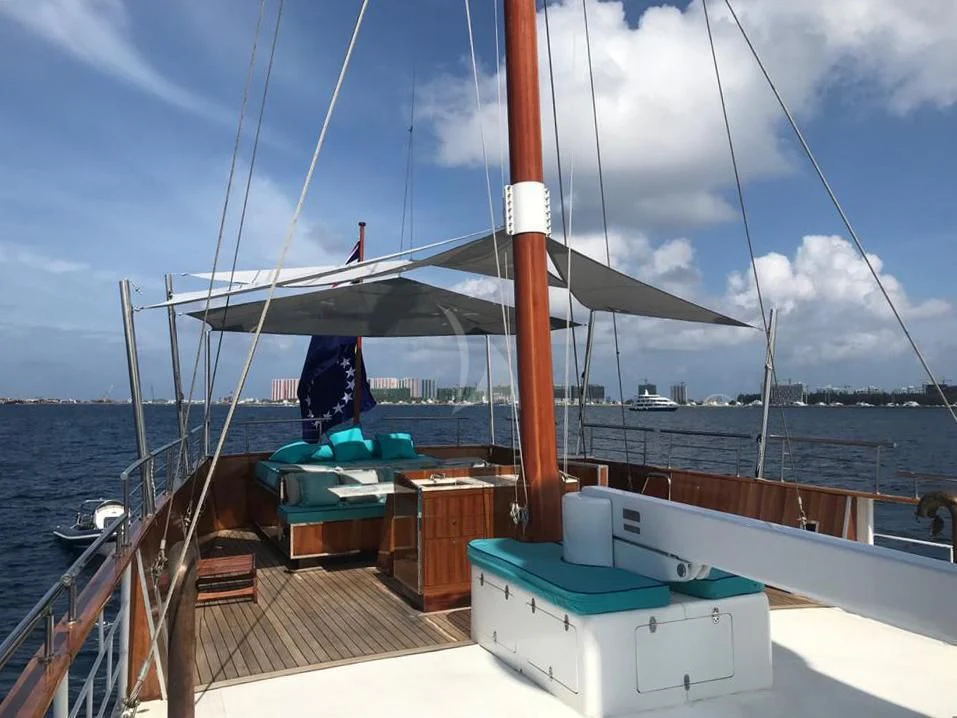 a boat on the water aboard KALIZMA Yacht for Sale