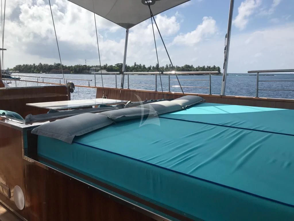 a boat on the water aboard KALIZMA Yacht for Sale