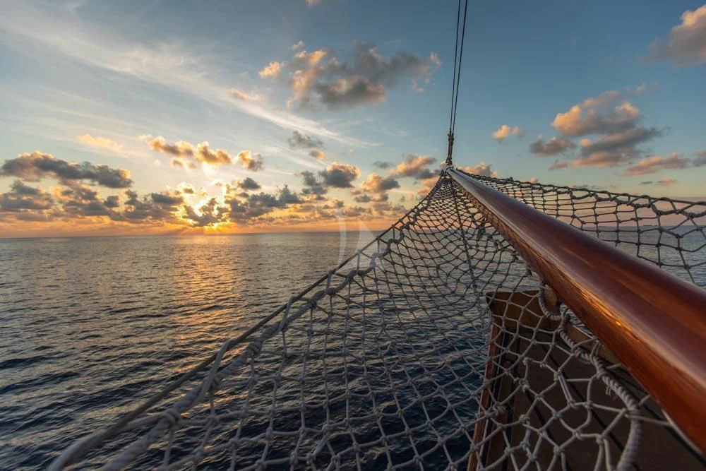 a bridge over water aboard KALIZMA Yacht for Sale