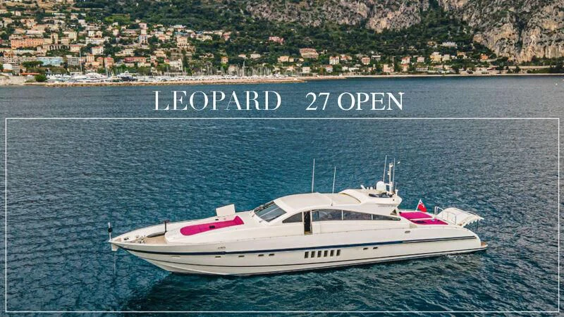 a white boat in the water aboard SEA SQUIRTER Yacht for Sale