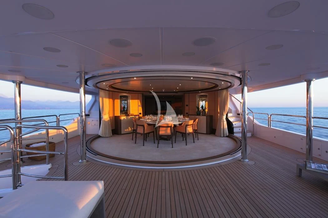 a boat on the water aboard LATIKO Yacht for Charter