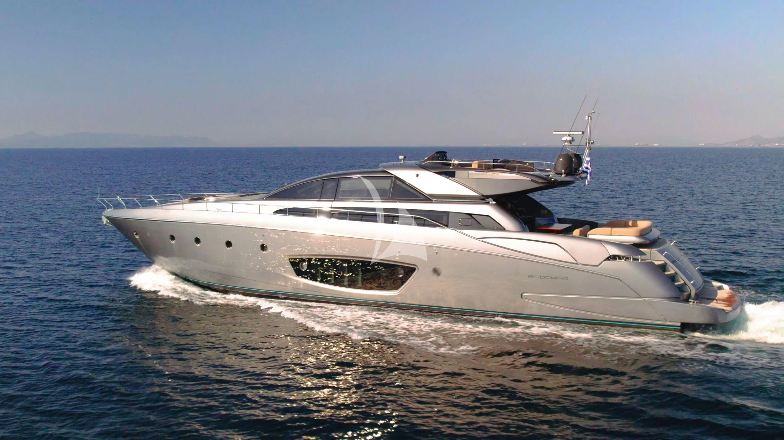 a boat on the water aboard WHATEVER Yacht for Charter