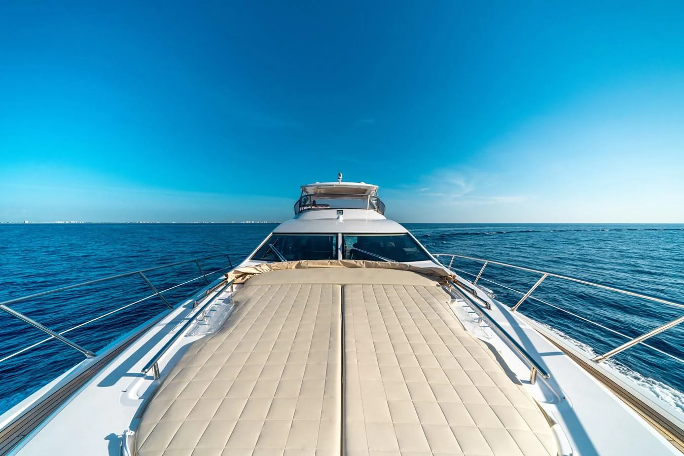 a boat on a body of water aboard AZIMUT 85 Yacht for Sale