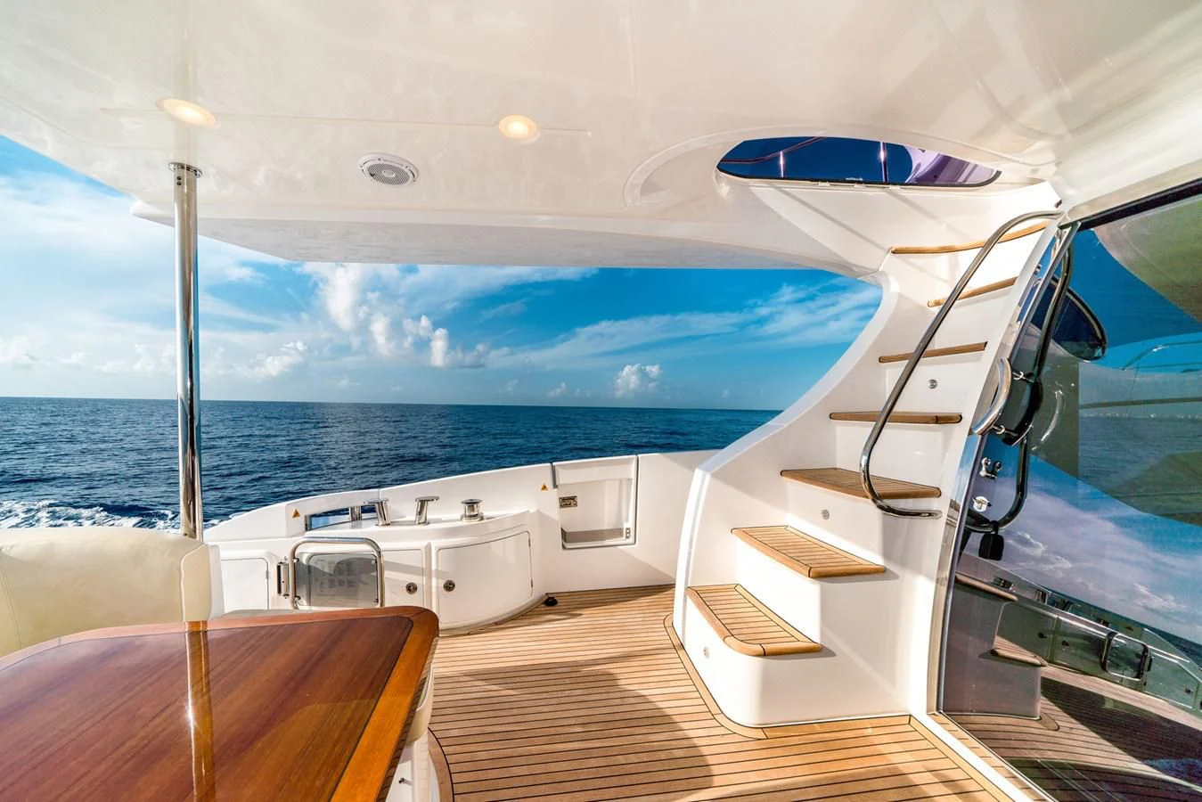 a boat on the water aboard AZIMUT 85 Yacht for Sale