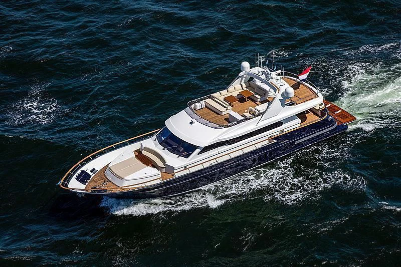 a boat on the water aboard JOY Yacht for Sale