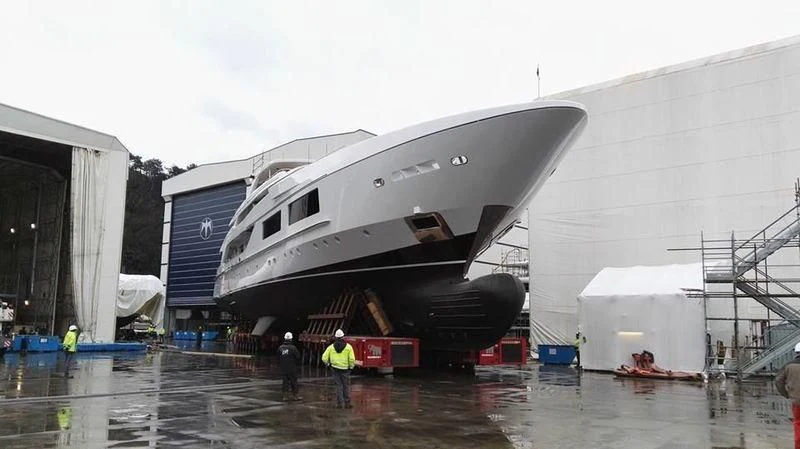 a boat in the water aboard UNICORN Yacht for Sale