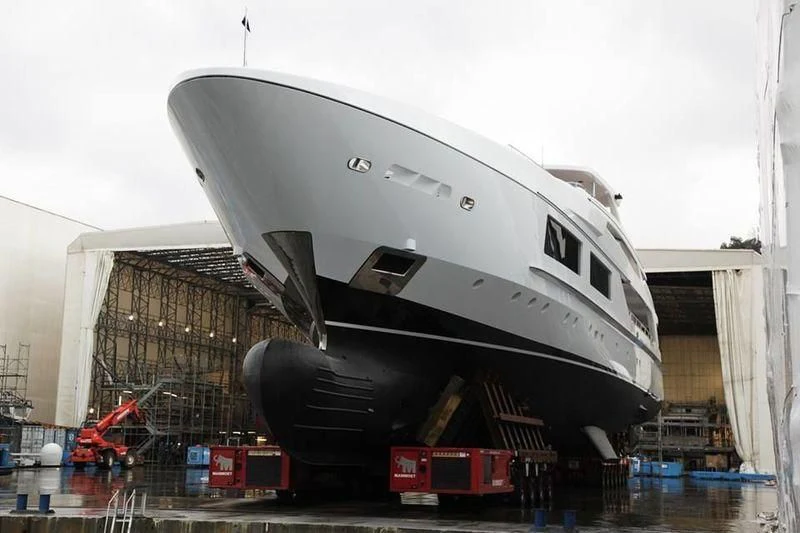 a large space ship aboard UNICORN Yacht for Sale