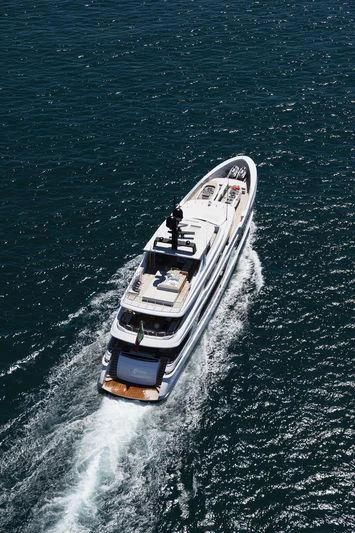 a ship in the water aboard UNICORN Yacht for Sale