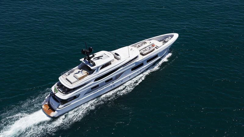 a boat in the water aboard UNICORN Yacht for Sale