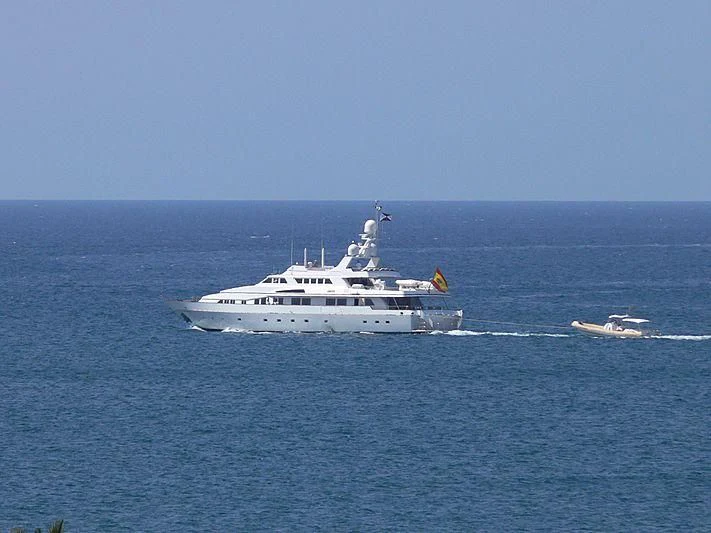 a boat on the water aboard TUMBERRY C Yacht for Sale